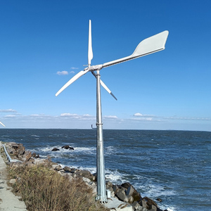 Éolienne à pôles fixés au sol, normes européennes, 5 kW, fabricant ES-PC-5K, contrôle de la pente variable assurant un fonctionnement continu - Product Image 5