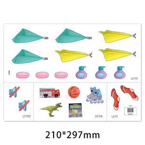 Pegatinas <span class=keywords><strong>de</strong></span> Dibujos Animados Personalizadas <span class=keywords><strong>para</strong></span> Niños, No Tóxicas y Seguras <span class=keywords><strong>para</strong></span> la Habitación del Bebé y el Parque Infantil, Pegatinas 3D - Product Image 6