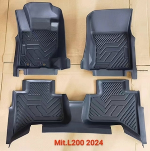 Tapis de sol de voiture double en cuir TPE KADDEN, ensemble de <span class=keywords><strong>3</strong></span> pièces, épaisseur 2,9-<span class=keywords><strong>3</strong></span>,<span class=keywords><strong>3</strong></span> mm, écologique, compatible Mitsubishi ASX 2013-2019 <span class=keywords><strong>Outlander</strong></span> - Product Image 6