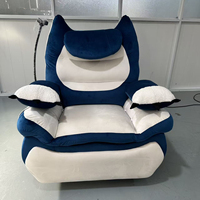 Canapé en forme de chat avec télécommande filaire, canapé de jeu électrique inclinable, dossier inclinable, canapé simple de luxe pour salon