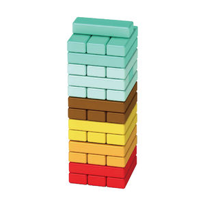 Cottage <span class=keywords><strong>en</strong></span> <span class=keywords><strong>bois</strong></span> à deux étages et jouets de grange Ranch jeu éducatif de tri des couleurs pour les enfants - Product Image 4