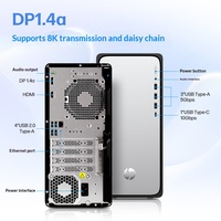 Ordinateur de bureau HPs Tower OmniDesk, best-seller, tout neuf, 14e génération de processeur Core I3/i5/i7, RAM DDR5, SSD M.2, pour usage professionnel, bureau et domicile