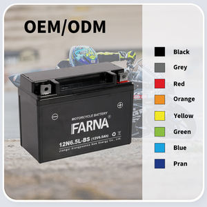 <span class=keywords><strong>12V</strong></span> 6.5ah motosiklet pil bakım gerektirmeyen uzun ömürlü kurşun-asit pilli motosiklet 170CCA pil - Product Image 4