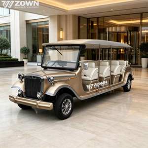 Véhicule électrique à quatre roues pour visites touristiques, voiture rétro classique à basse vitesse pour parcs et villas - Product Image 1