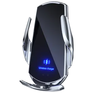 自動センサー付きカーワイヤレス充電器Iphone CargadorInalambrico De Carga用の高速ワイヤレスカーチャージャーマウント