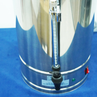 Cafetière percolateur commerciale en acier inoxydable CP10A et urne à eau chaude 10L-idéale pour les événements de restauration