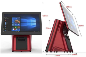 Double écran Android Tout-en-un POS Machine intelligente WIFI Caisse enregistreuse pour les magasins de vêtements Pharmacies Restaurants - Product Image 2