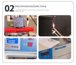 Jar PA PP PE 1/2 -50 ~ + 100 linh hoạt sóng Hose dây điện bảo vệ ống dẫn cho ô tô hệ thống dây điện harnesses - Product Image 4