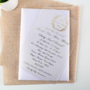 Livret créatif en soie cartes d'<span class=keywords><strong>invitation</strong></span> de mariage carte d'<span class=keywords><strong>invitation</strong></span> acrylique transparente et carte d'<span class=keywords><strong>invitation</strong></span> d'anniversaire en tissu à couverture rigide - Product Image 2