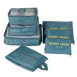 Ensemble de sacs de rangement de voyage de 7 pièces de haute qualité élégant et pratique pour l'ensemble de cubes d'emballage de mode sportive - Product Image 2