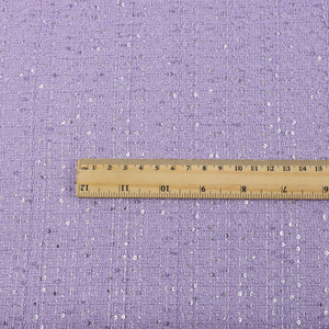Của Phụ Nữ Tweed Vải Phù Hợp Với Ăn Mặc Sợi Nhuộm Sequin Dệt Căng Đôi Phải Đối Mặt Chống-Thuốc Slub Phong Cách Cho Sofa Bọc 300gsm - Product Image 3