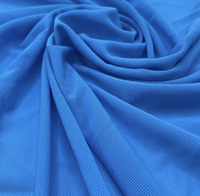 Tela de malla elástica transpirable e impermeable de 40D y 100g, tejido de tul sólido personalizado para ropa deportiva, sujetadores y lencería