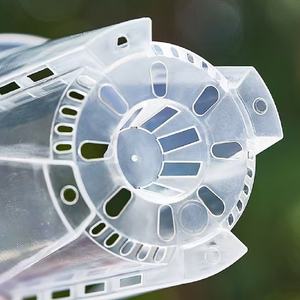 Trasparente in plastica <span class=keywords><strong>per</strong></span> orchidea <span class=keywords><strong>per</strong></span> il rinvaso traspirante con intaglio <span class=keywords><strong>per</strong></span> piante da fiore foro di drenaggio trasparente <span class=keywords><strong>per</strong></span> la visibilità della radice - Product Image 3