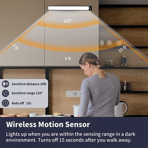 Cảm biến chuyển động không dây <span class=keywords><strong>LED</strong></span> đêm đèn phòng ngủ trang trí nội thất ánh sáng <span class=keywords><strong>Detector</strong></span> tường trang trí đèn cầu thang tủ quần áo phòng chiếu sáng - Product Image 3