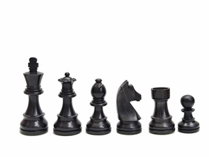 Jeu d'échecs allemand Staunton, pièces en bois pour jeux de table en extérieur, bois d'acajou ébénisé, boîte en carton tendance - Product Image 5