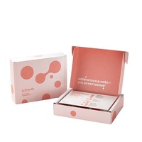 Emballage cadeau de luxe, matériaux recyclés de haute qualité, laminage mat, boîtes en carton pliables pour chaussures, sous-vêtements, t-shirts, chaussettes