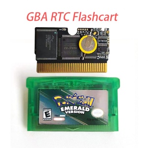 ตลับเกมแซฟไฟร์ เอมเมอรัลด์ รูบี้ ไฟร์เรด ลีฟกรีน รุ่นทดแทน แบบเมทัลลิก โฮโลแกรม สำหรับ GBA - Product Image 3