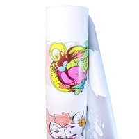 Film de transfert DTF professionnel TIS, bonne absorption d'encre, pelage à chaud instantané, film PET DTF pour impression sur vêtements