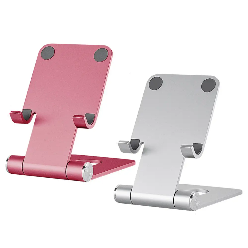 Smartphone Tablet Stand Factory Outlet Desktop Portable Aluminium Alloy Mobile Phone Holder Stand For iPhone iPad