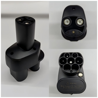 Adaptateur CCS2 vers Tesla, prises AC + DC, adaptateur de connecteurs pour véhicules électriques, pour la charge des modèles 3, Y, X, S