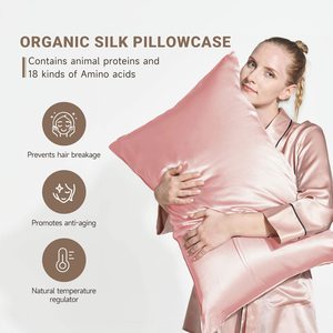 <strong>Luxury</strong> 16/19/22 Mm Organic <strong>Silk</strong> Pillow Case Custom Embroidered 100% Mulberry <strong>Pure</strong> <strong>Silk</strong> <strong>Pillowcase</strong>