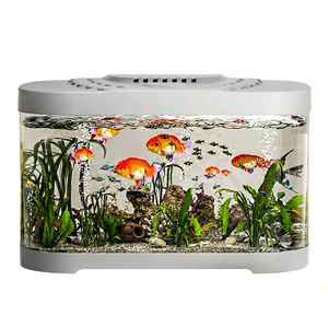 מודרני שקוף ידידותי לסביבה טנק דגים פלסטיק מודרני - Product Image 1