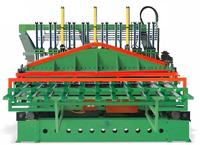 Nouvelle machine à découper le placage de bois de 55 kW, dégauchisseuse horizontale à mouvement alternatif pour la production de placages de meubles 380V/220V