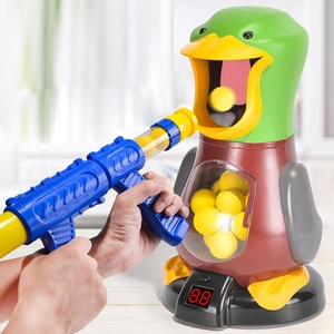 Jeu de tir à cible de <span class=keywords><strong>canard</strong></span> électrique, jouets pour enfants, pistolet à air avec 12 balles en mousse souple - Product Image 3