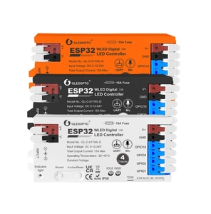 4-kênh esp32wled ánh sáng đầy màu sắc với bộ điều khiển và hợp nhất Microphone tải về cổng - Product Image 2