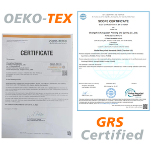 <span class=keywords><strong>Precio</strong></span> barato Kingcason en stock suave 50% Algodón 50% poliéster satén tejido acolchado tapicería terciopelo tela para ropa Jacquard - Product Image 6