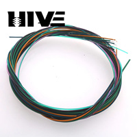 HVE 6pcs/Set Grosir Pabrik Penjualan Laris Senar Gitar Klasik 6 Senar Warna Nylon Copper Wound 95cm untuk Gitar Klasik
