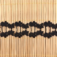 Dentelle en tissu souple soluble dans l'eau en polyester et soie, dentelle nigériane à pois, dentelle française pour vêtements