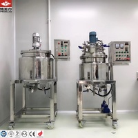 Machine à mélanger le shampoing en acier inoxydable avec chauffage électrique, réservoir de mélange de 100 l, machine à mélanger les détergents