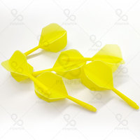 PENPEN professionnel 2BA vis PP plastique intégré une pièce Anti-lancer léger Durable Transparent 1.65g aile fléchettes vols
