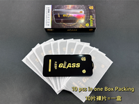 Protection d'écran en verre trempé HD transparent 9H OG pour iPhone 18 17 16 15 14 13 12 11 Pro Max – Vente en gros, haute qualité