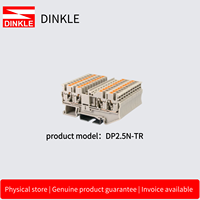 Borniers de raccordement sur rail DIN série DINKLE DP2.5N DPP2.5N