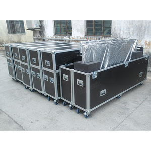 Kkmark <span class=keywords><strong>จอ</strong></span>คู่แบบแบนขนาด55นิ้ว65นิ้ว, 4K <span class=keywords><strong>หน้า</strong></span><span class=keywords><strong>จอ</strong></span> LED LCD แคสเตอร์เก็บของพลาสม่าสมาร์ท<span class=keywords><strong>ทีวี</strong></span>กรอบถนนบนเครื่องบิน - Product Image 5