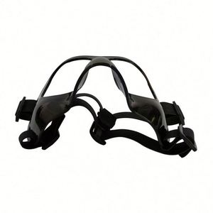 Casco Deportivo con Protector Nasal, Máscara de Baloncesto, Protector Facial, Correa Elástica Ajustable, Ligero, de Acero Inoxidable - Product Image 5