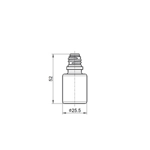 ขวดพลาสติก LDPE/HDPE สำหรับการแพทย์ ผลิตแบบ OEM  ผนังหนาพิเศษ ป้องกันการตกกระแทก  หัวฉีดจมูกทรงกลม 13 มล.  ปิดผนึกแบบกรวยพร้อมร่อง - Product Image 3