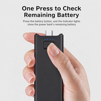 Poignée de batterie ODM 5000 mAh à charge rapide PD USB-C pour caméra DJI Osmo Pocket 3 4, coque ABS, protection multi-couches, vente en gros