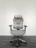 Chaise de bureau ergonomique pour ordinateur, réglable, pliable, en maille, pour la maison, le dortoir, l'atelier, la salle d'étude des étudiants