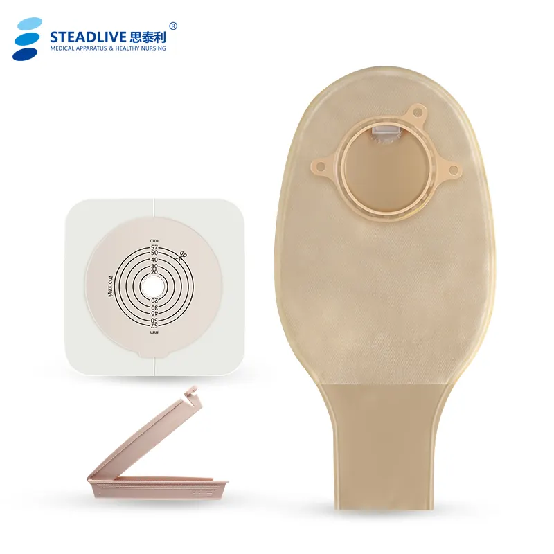 Consumable Competitive Price Two Piece Stoma Ostomy Colostomy Bag Baseplate 57mm