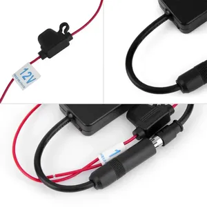 Amplificateur universel de signal d'<span class=keywords><strong>antenne</strong></span> FM d'autoradio automatique 12V et <span class=keywords><strong>adaptateur</strong></span> d'amélioration pour véhicules marins, bateaux et camping-cars - Product Image 4