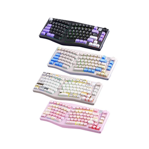 Nhà Máy Bán Buôn Leobog A75 75% Alice Bố Trí 83 Phím Ba Chế Độ Chơi Game Bàn Phím Với Núm Và Phím Điều Khiển Thiết Kế - Product Image 1