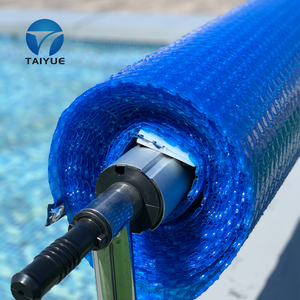 Cubierta de piscina solar Premium Manta de natación de tubo caliente con Concepto de burbuja para cubiertas y carretes - Product Image 2