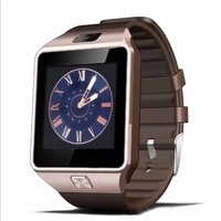 Montre connectée Dz09 en promotion 2025 avec caméra, prise en charge Bluetooth, Android et iOS, avec carte SIM, prix d'usine, montre connectée Android