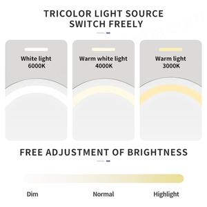 Normal Round Wall Mounted <b>Led</b> Mirror Bathroom Touch Screen Hotel <b>Shower</b> Room Smart Mirror with <b>Light</b> - Product Image 3