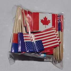 Banderas de Papel Personalizables para Palillos de Dientes, para Uso en el Hogar y la Cocina - Product Image 4