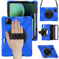 Housses de tablette en silicone pour Xiaomi Pad 8 8 Pro 7 7 Pro 11,2 pouces, porte-stylet, coque antichoc