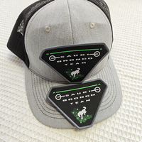 Écussons thermocollants personnalisés en tissu tissé avec logo Scout tactique pour vêtements et chapeaux